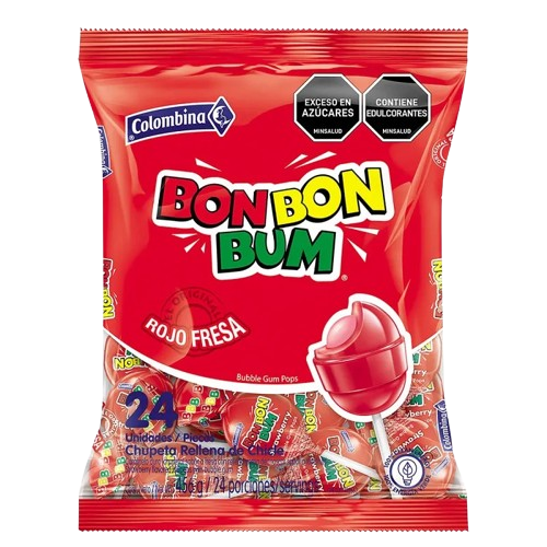  Bon Bon Bum Rojo Fresa 